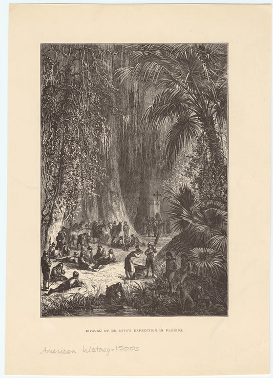 Bivouac of de Soto's expedition in Florida