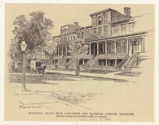 Rockwell Place, near Lafayette and Flatbush Avenues, Brooklyn