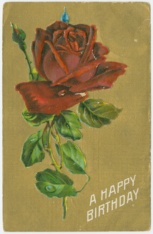 A happy birthday.