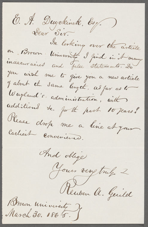 Guild, Reuben Aldridge (1822-1899)