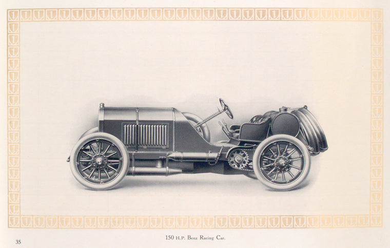 150 h.p. Benz Racing car.