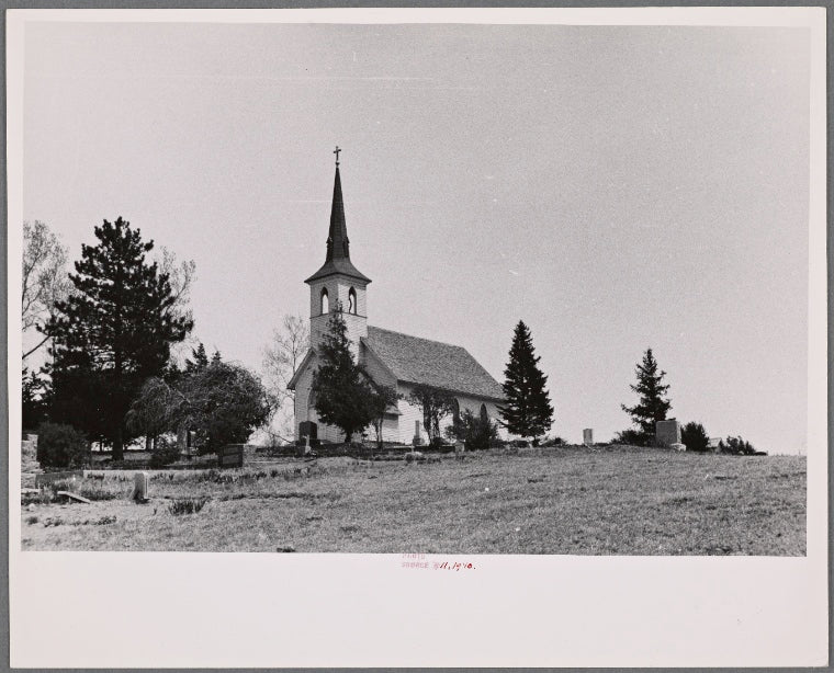 Country church, Monona County, Iowa.