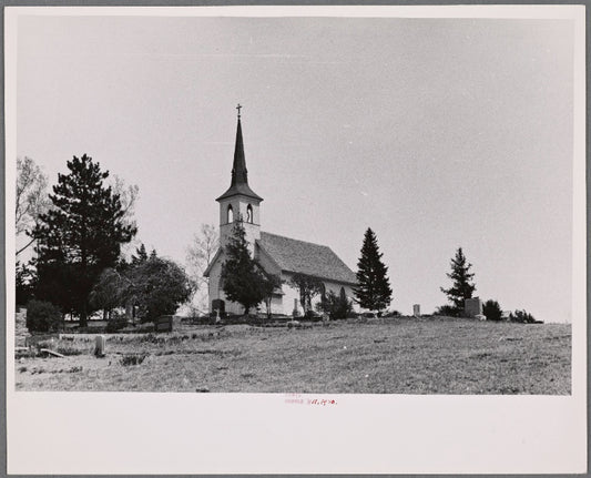 Country church, Monona County, Iowa.
