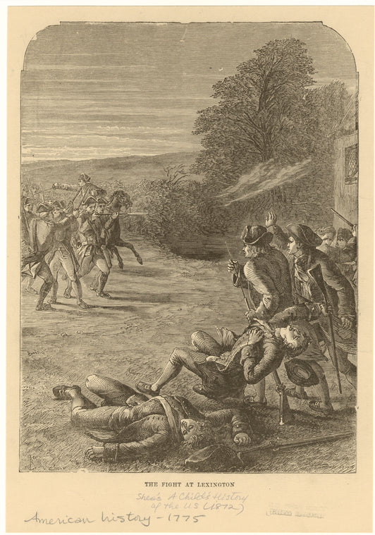 The fight at Lexington