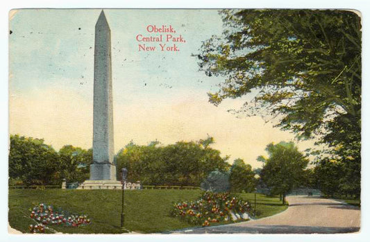 Obelisk, Central Park, New York.