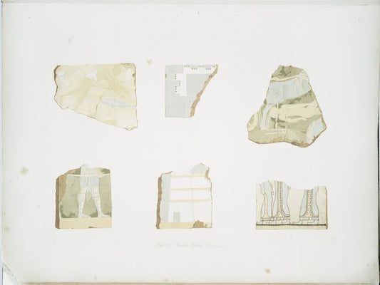Painted bricks. (Nimroud.) [Nimrud]