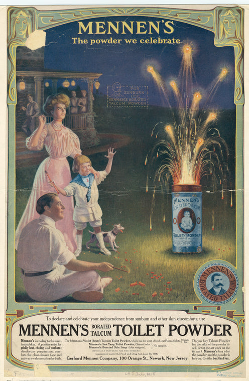 Mennen's, the powder we celebrate