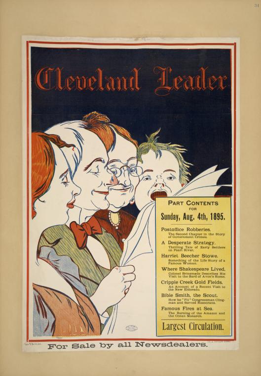 Cleveland leader. Sunday, Aug. 4th, 1895.