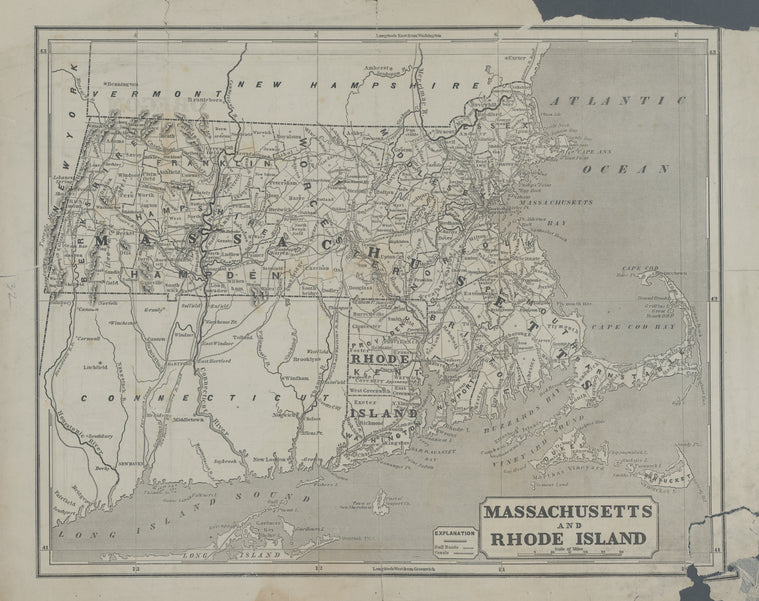 Massachusetts and Rhode Island.