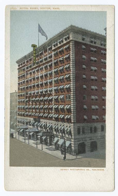 Hotel Essex, Boston, Mass.