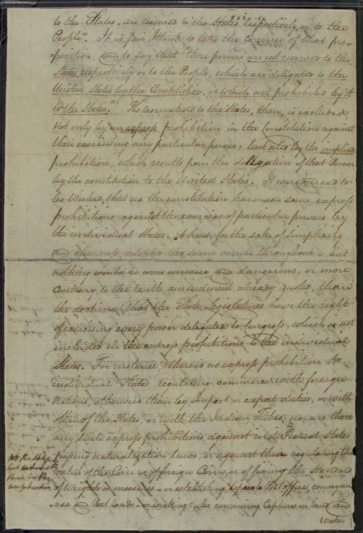 Emmet's opinion on Robert R. Livingston and Robert Fulton's patent rights for steamboats
