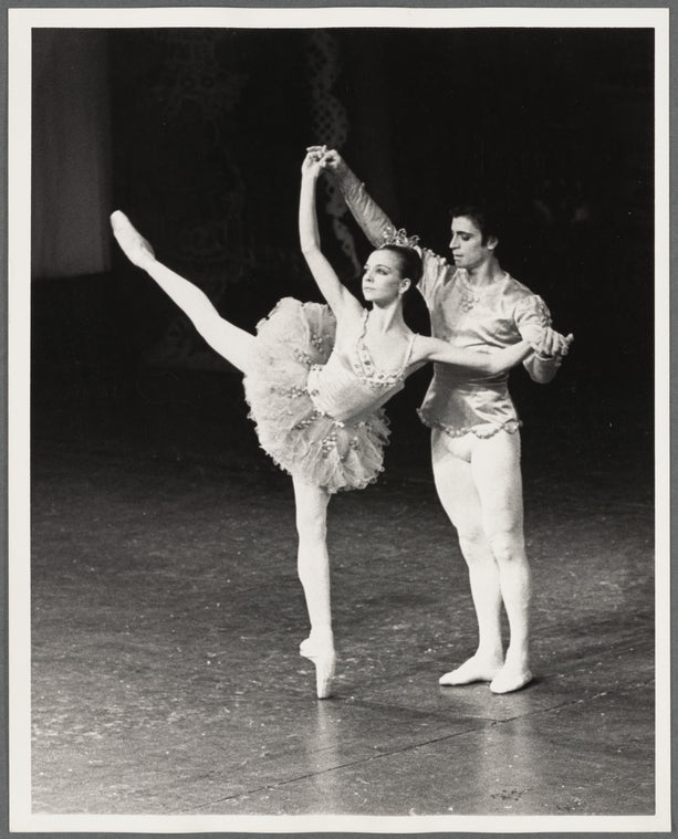 Gelsey Kirkland and Edward Villella as the Sugar Plum Fairy and her Cavalier