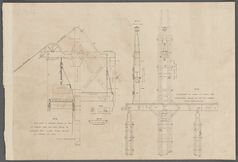 Elevation of part of track