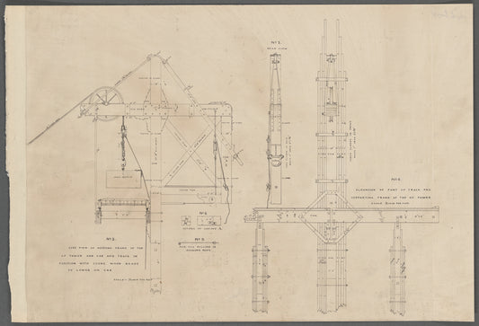 Elevation of part of track
