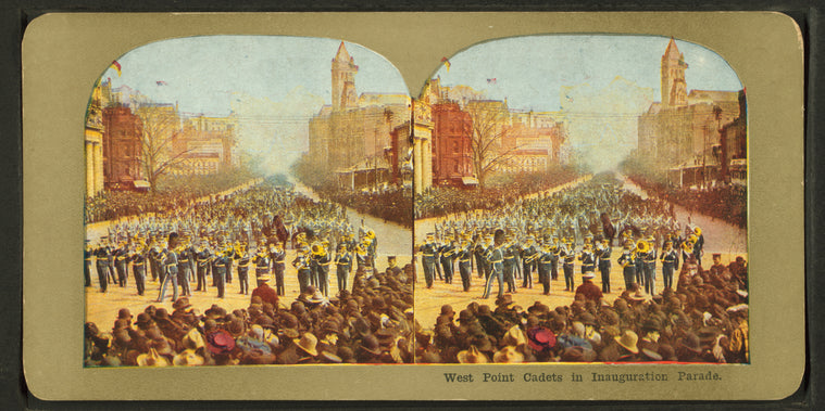 West Point Cadets in Inauguaration Parade.