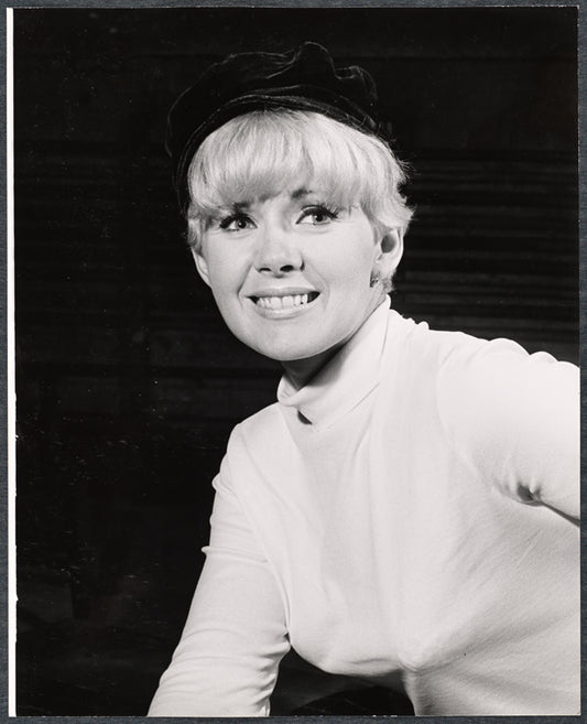 Connie Stevens in publicity photo for the stage production The Star-Spangled Girl
