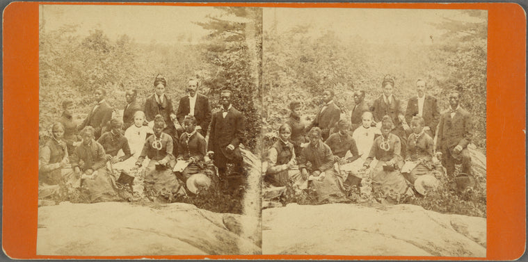 Family with servants