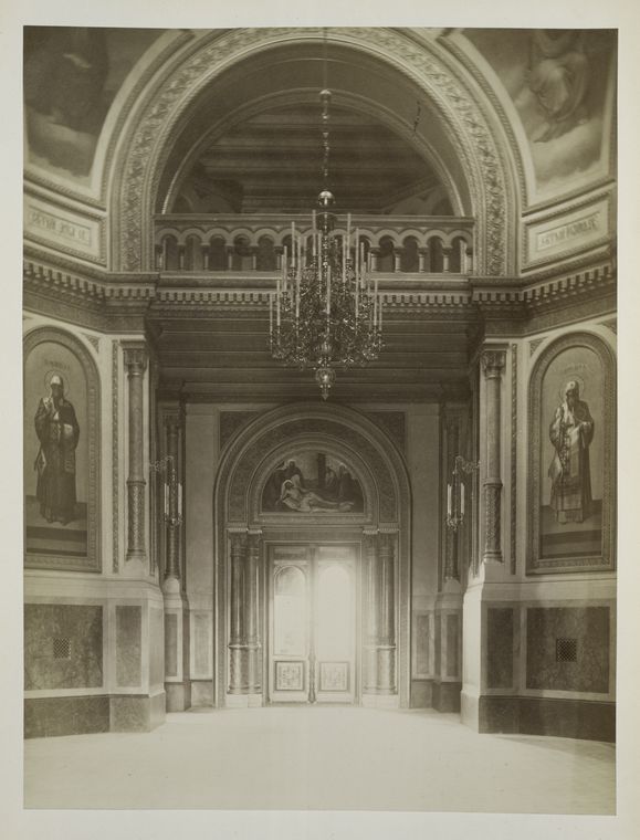 Interior view of the Church of Grand Duke Alexander Nevsky