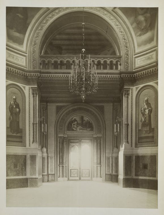 Interior view of the Church of Grand Duke Alexander Nevsky