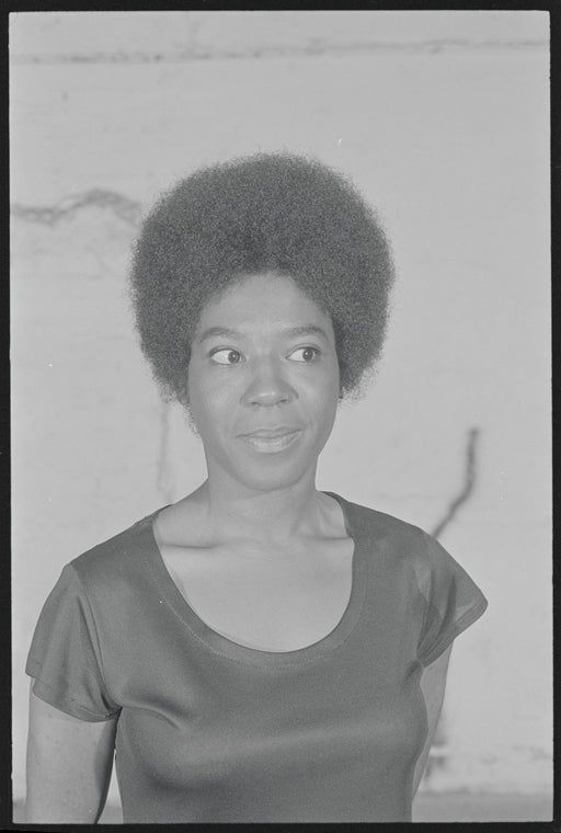 Marilyn Coleman in rehearsal for the stage production Ain't Supposed to Die a Natural Death