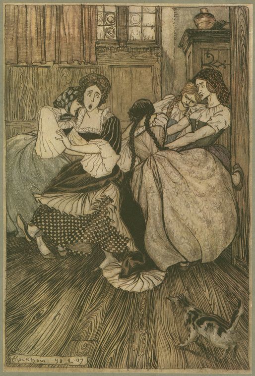 And the maids cried "good gracious, how very tenacious!"