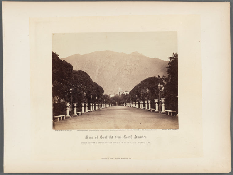 Inside the Garden of Bare-footed Monks, Lima