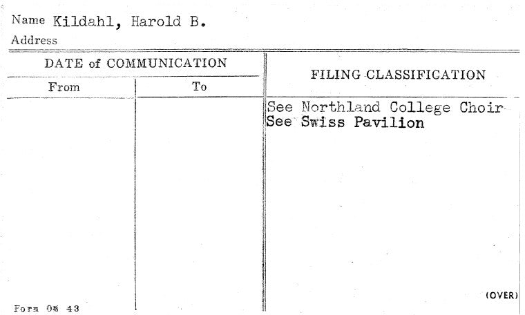 Kildahl, Harold B.