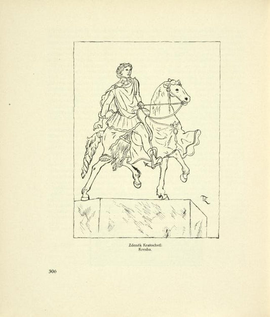 Zdeněk Kratochvíl: Kresba.