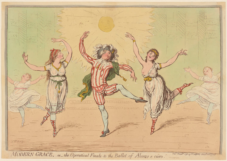 Modern grace, or The operatical finale to the ballet of Alonzo e Cora
