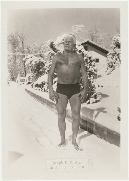 Joseph H. Pilates in his eightieth year