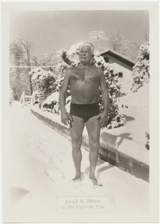 Joseph H. Pilates in his eightieth year