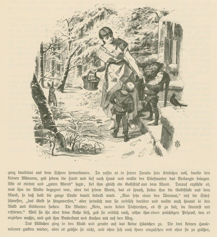 The three little men in the wood