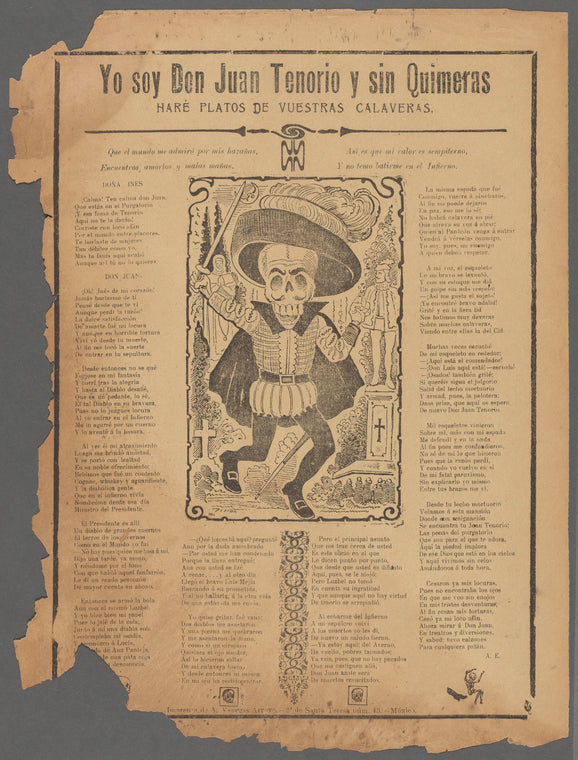 Yo soy Don Juan Tenorio y sin Quimeras