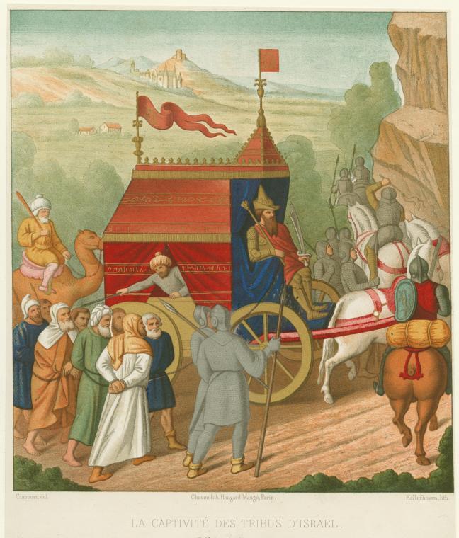 La captivité des tribus d'Israel