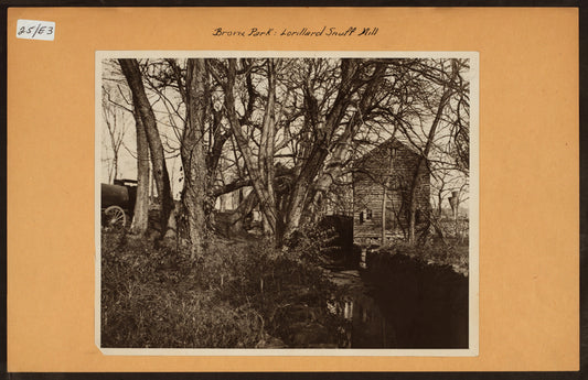 Bronx: Bronx Park - Lorillard Snuff Mill.