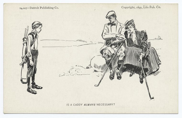 Is a Caddy always necessary?, Life Cartoons
