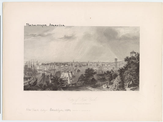 City of New York from Brooklyn Heights