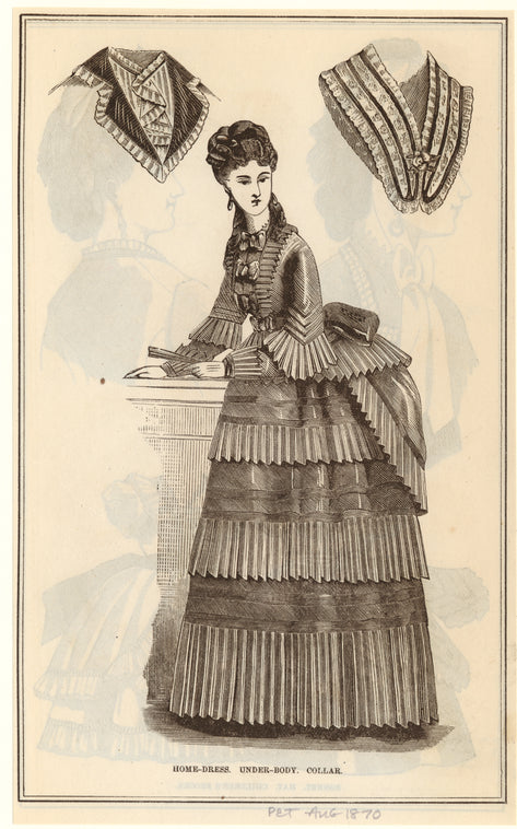 Home-dress, under-body, collar