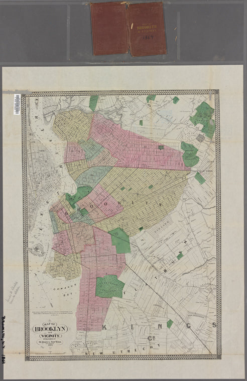 Map of Brooklyn and vicinity