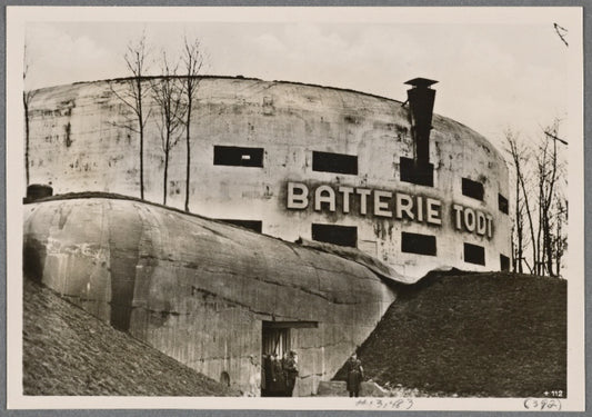 Battery Todt on the Channel coast.  One of the heaviest long-distance batteries was given the name of its builder.