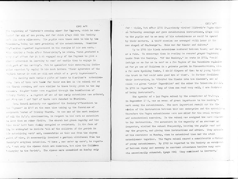 "The Support of Schools in Colonial New York"
