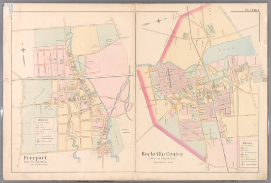 Plate 15: Freeport, Town of Hempstead - Rockville Centre, Town of Hempstead.