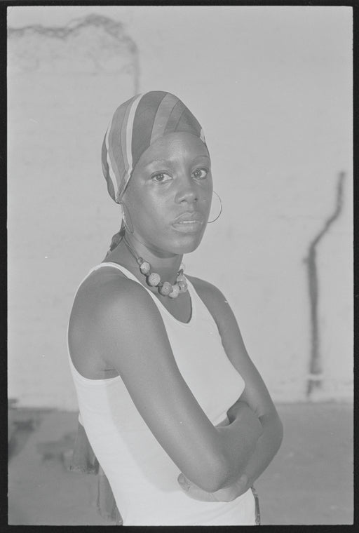 Barbara Alston in rehearsal for the stage production Ain't Supposed to Die a Natural Death