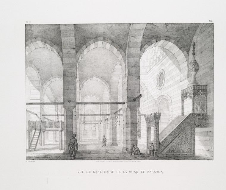 Vue du sanctuaire de la Mosquée Barkauk