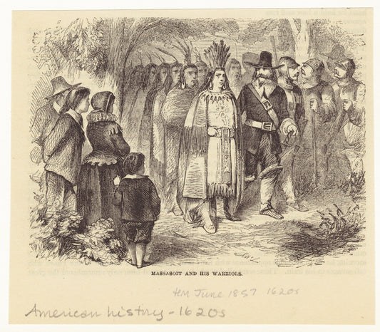 Massasoit and his warriors