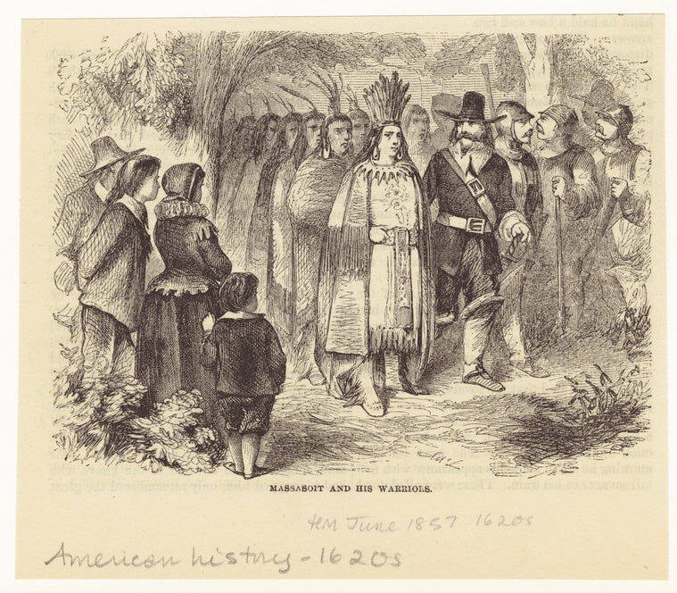 Massasoit and his warriors