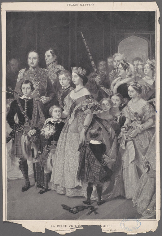 La reine Victoria [et sa fa?]mille...
