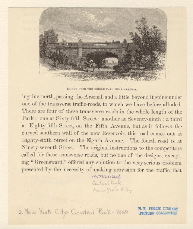 Bridge over the bridle path near Arsenal