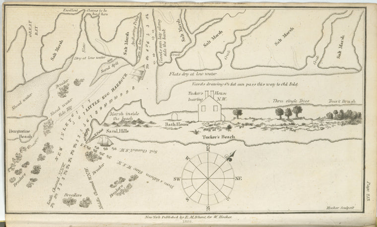 Nautical chart of Little Egg Harbour, New Jersey