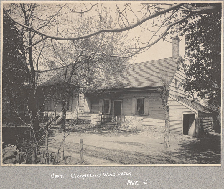 Front, Capt. Cornelius Vanderveer Home, Flatbush
